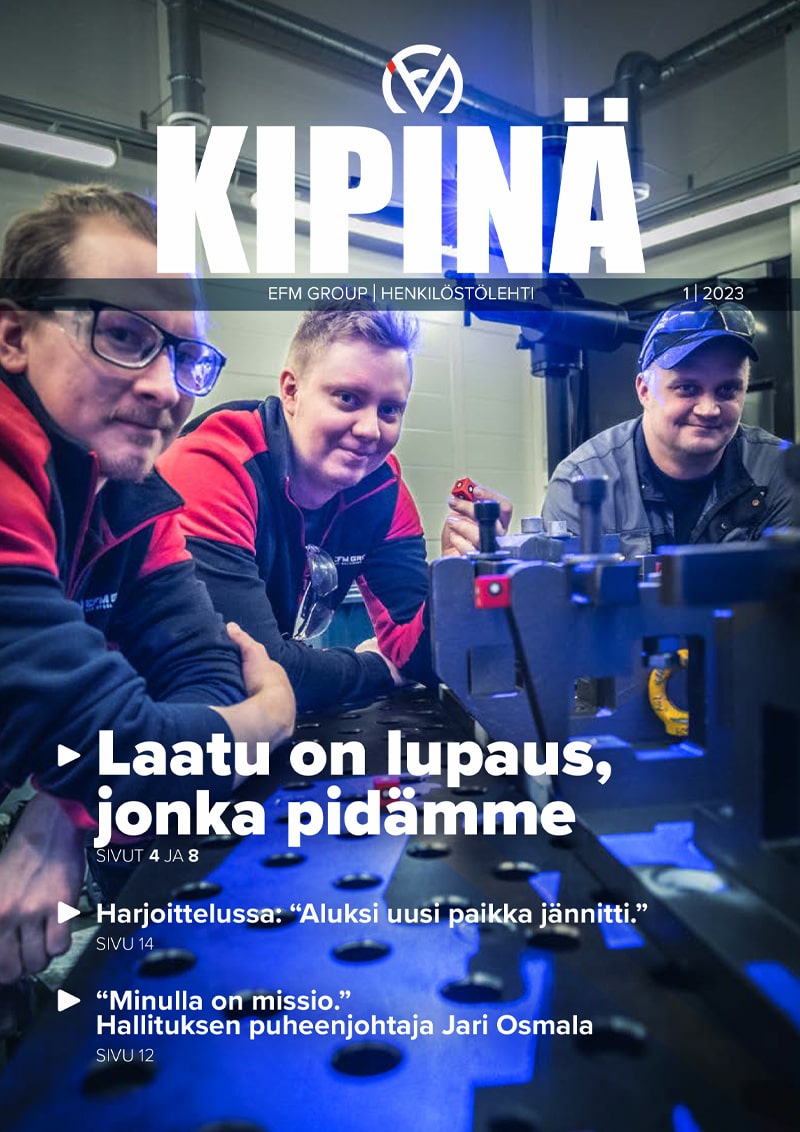 Lue henkilöstölehtemme Kipinä 1/2023
