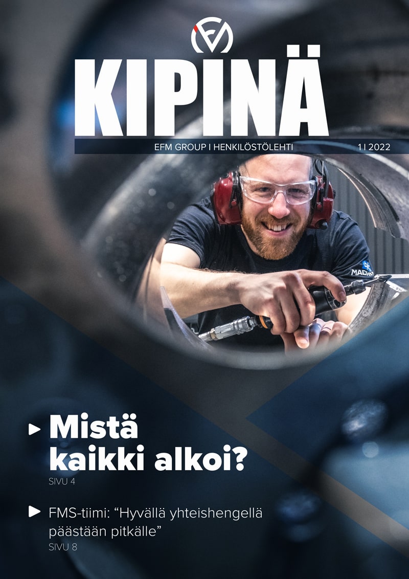 Lue henkilöstölehtemme Kipinä 1/2022