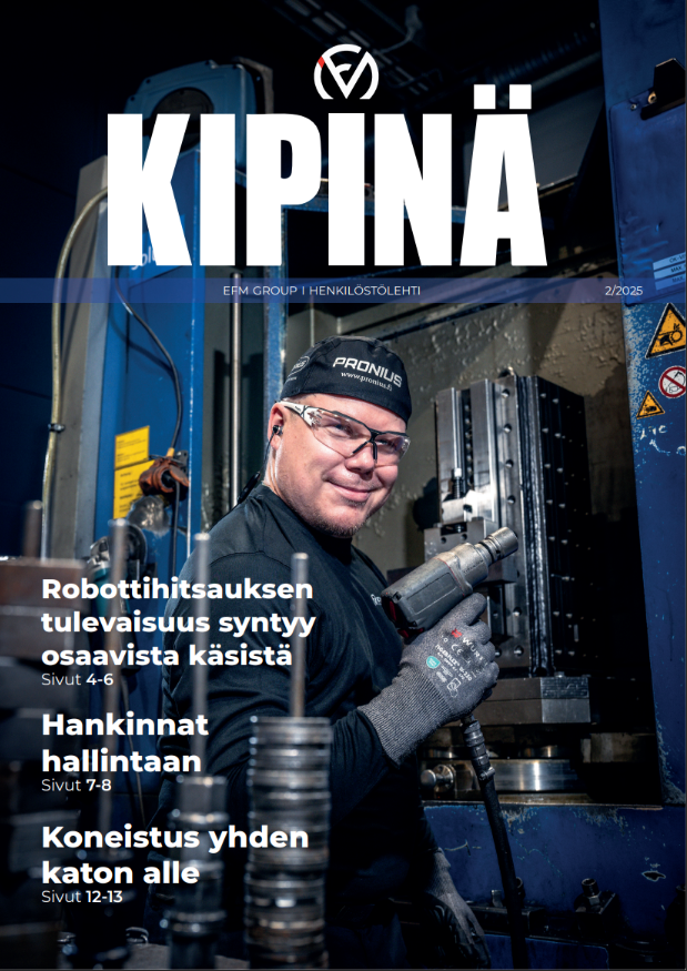 Lue henkilöstölehtemme Kipinä 2/2025